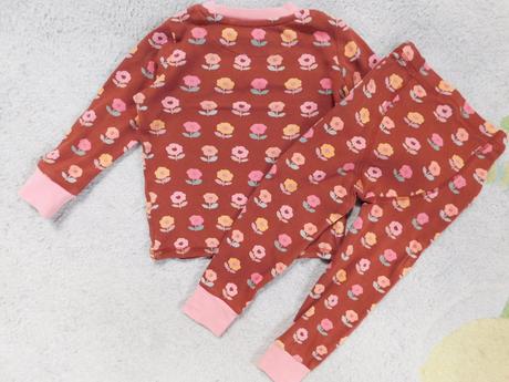 Teplé pyžamo next plus kvetovaný spodok, next,92