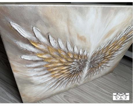 Maľba "strážne krídla", 