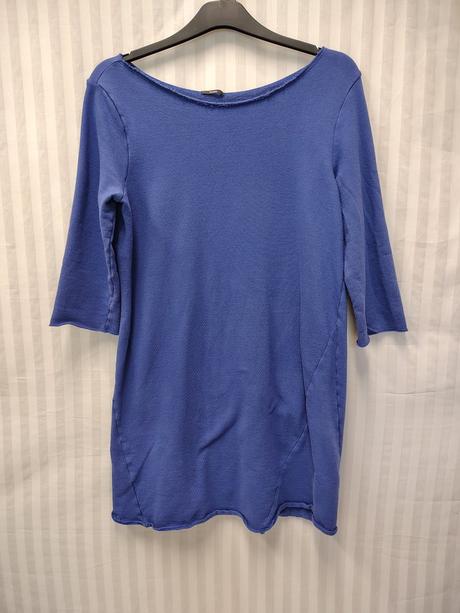 Modré bavlnené mikinové šaty, tunika, tezenis l/xl, tezenis,l