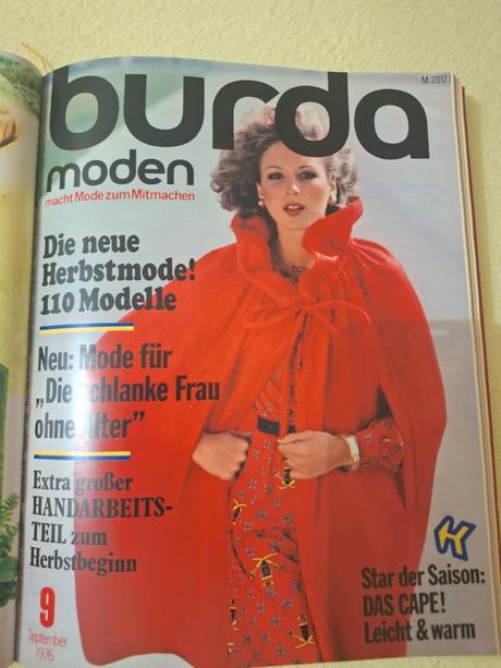 Zväzok retro burdy 1976 (2. polrok, čísla 7-12), 