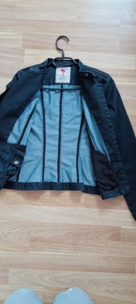 Dámske riflové sako, clockhouse,m