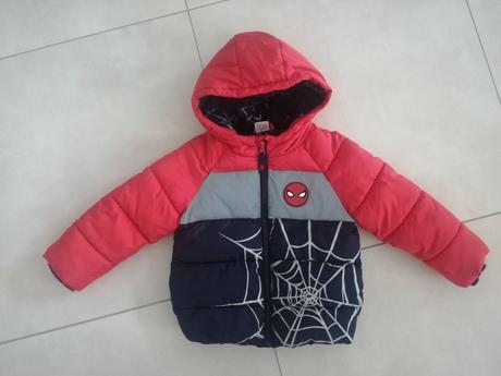 Chlapčenská zimná bunda, marvel,110