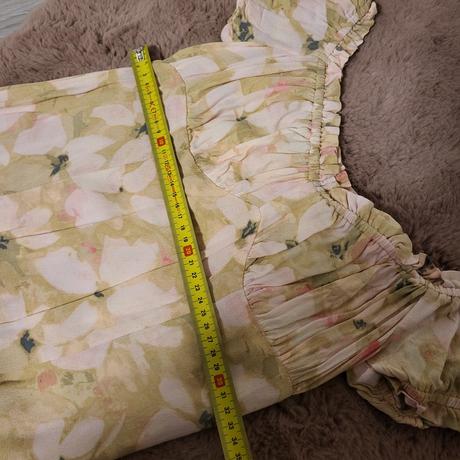 S midi saty s razporkom, h&m,36