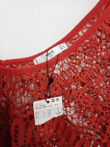 Mango crop top, mango,l