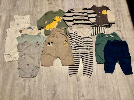 Balík oblečenia h&m 74, h&m,74