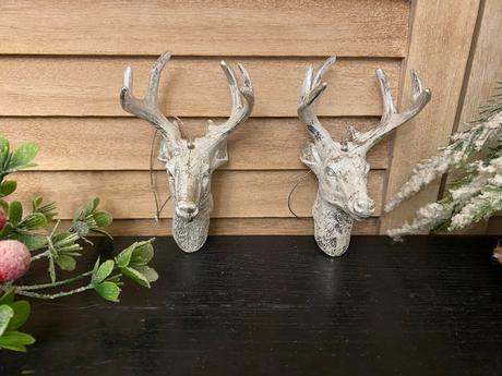 Hlava jelenčeka - dekorácia, 