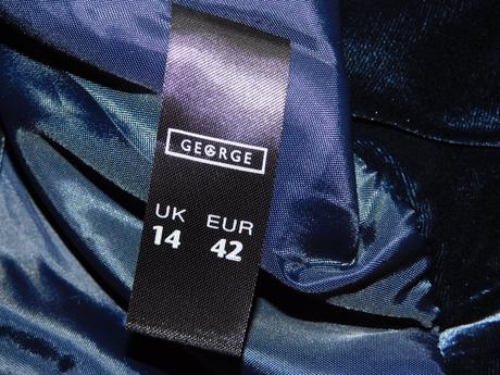 George pekny zamatovy blejzer, george,40