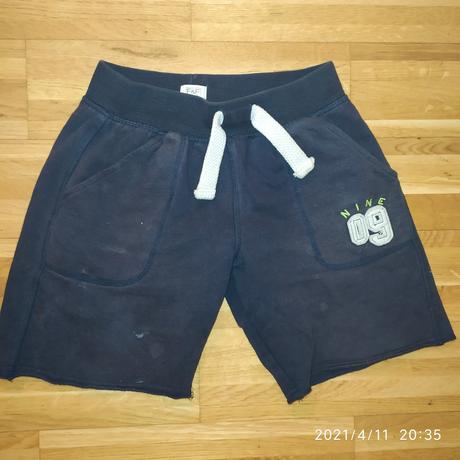 Kratke zanovné bavlnené nohavice v.122/128,2e/ks, 128