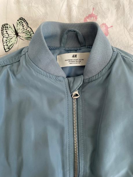 Bomber prechodna zateplena bunda, h&m,104