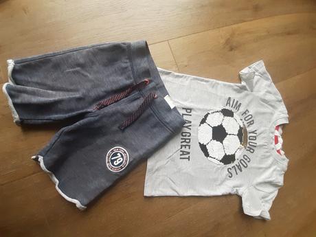 Tricko+ sortky 116, h&m,116