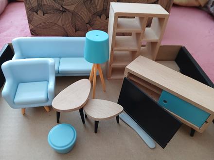 Hrackarsky nabytok - obývačka, 