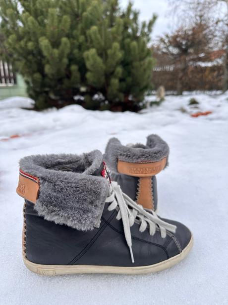 Topánky kožené napapijri, napapijri,38