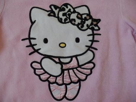 Fleesový svetrík hello kitty, sanrio,98