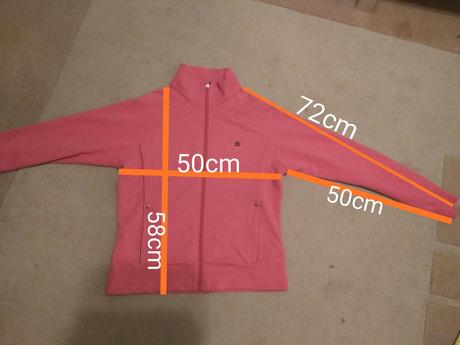 Ružová mikina dámska, l