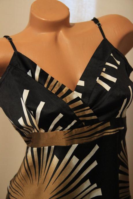 Čierny saténový top, vero moda, l, vero moda,l