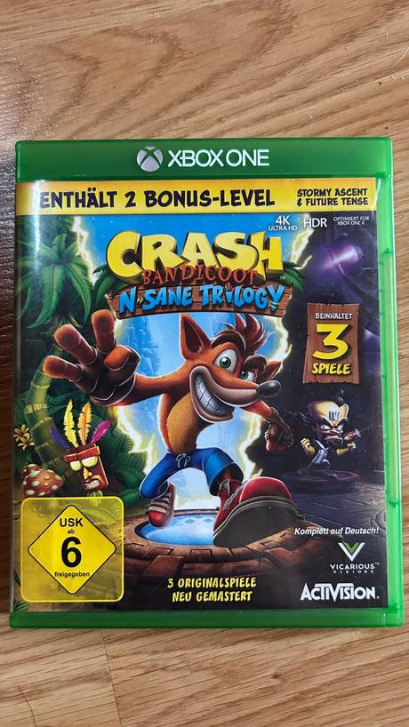 Hry na x box one - crash, sonic, forza motosport5,