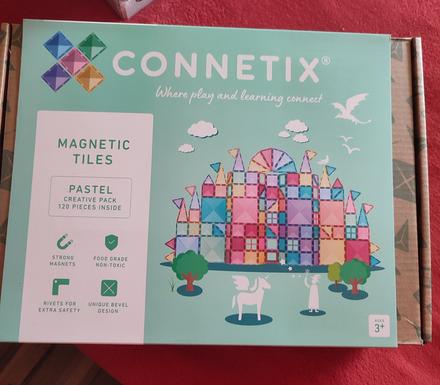 Magnetická stavebnica connetix pastel creative,