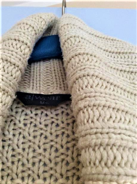 Teplý dlhý kardigán, l