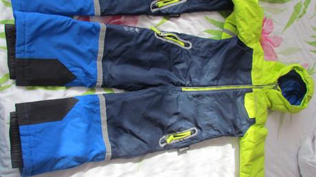 Zimné kombinézy pre dvojičky 98, 98