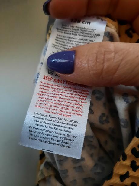 Dievčenské 3/4 legíny, 128