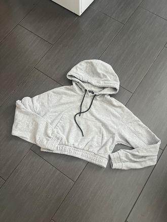 Crop top mikina, bershka,m