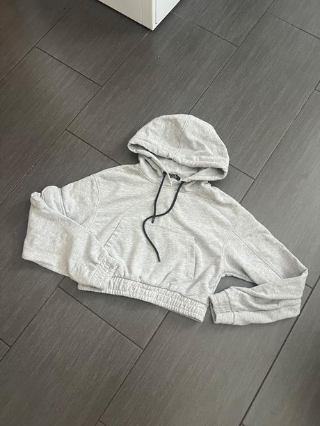 Crop top mikina, bershka,m