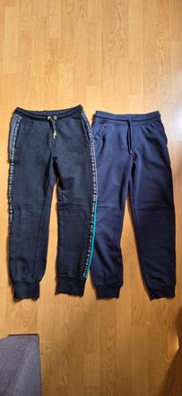 2x zateplene teplaky, primark,140