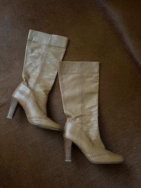 Čižmy kožené, 37