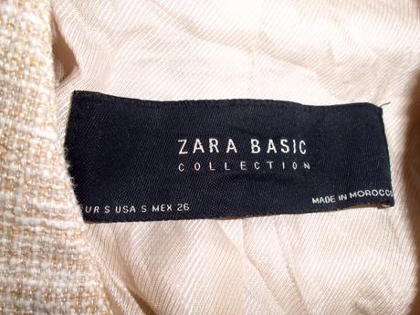 Predľžené sako-kabátik, zara,s