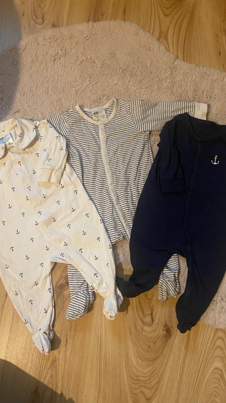 Pyzamka hm 2-4 mesiace, h&m,62