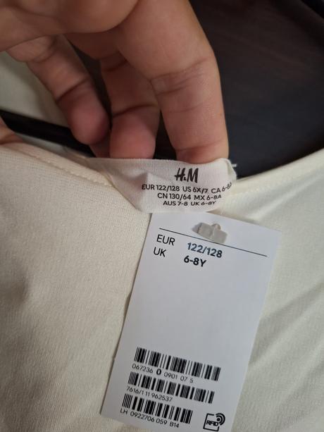 Saty krásne, h&m,122