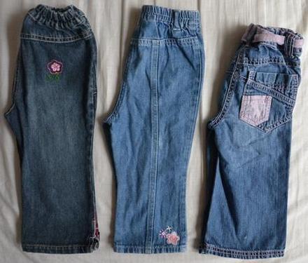 3 x dievcenske rifle, 80