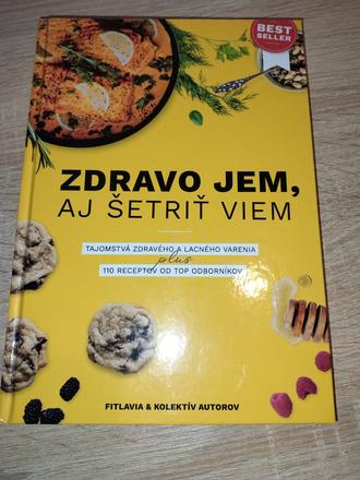 Kniha zdravo jem, aj šetriť viem,