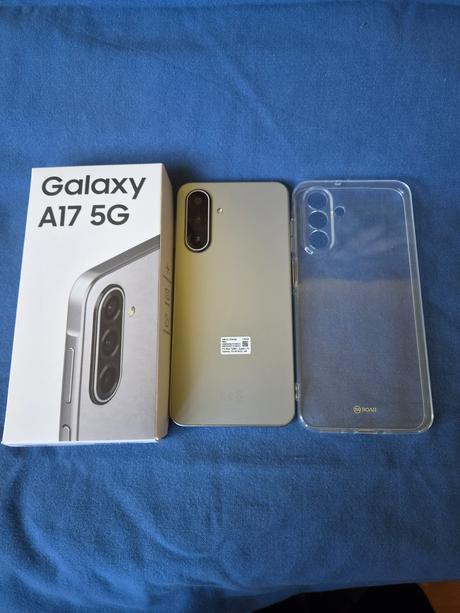 Samsung a17 5g duos silver komplet, samsung