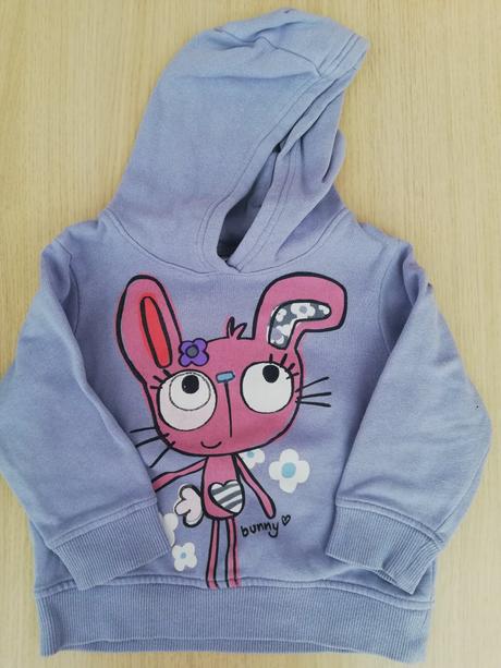 Mikina next 86 so zajačikom, next,86