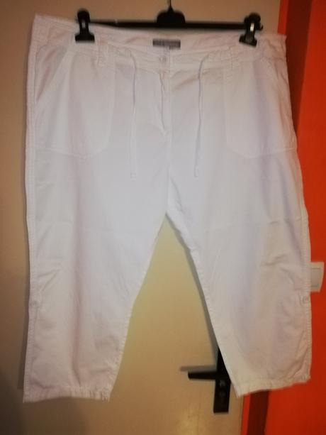 Biele nohavice 46-48, 46