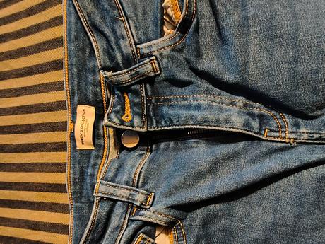 Rifle skinny s vysokým pásom, tchibo,38