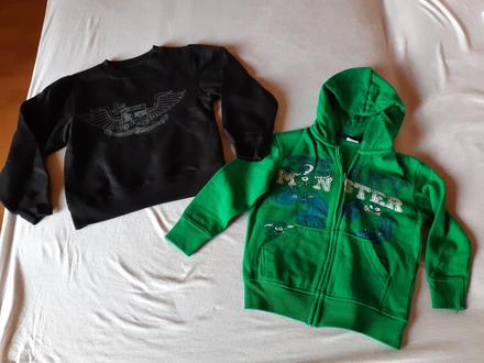 Mikina s kapucňou a pulóver, 104