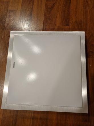 Štýlová led lampa- štvorec s hliníkovým rámom,