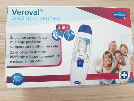 Infracerveny lekarsky teplomer veroval, 