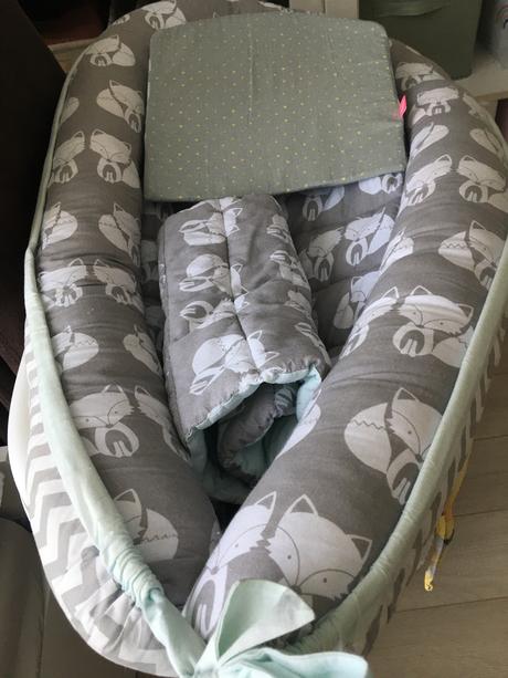 Hniezdo pre babatko+polohovaci vankusik, šírka (cm): 50,dĺžka (cm): 80