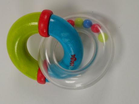 Hrkálka kruhy duo, haba, kruhy 6 cm,