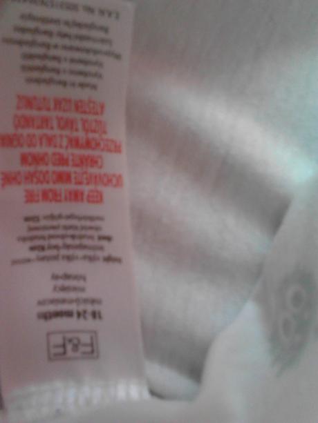 Tričko f&f veľ .18-24 mes., f&f,86