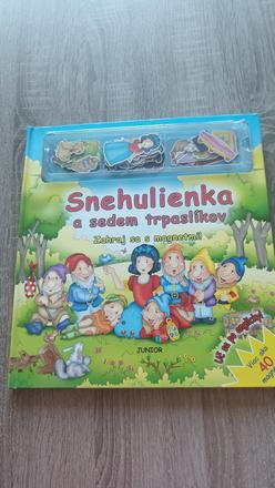 Kniha s magnetkami,