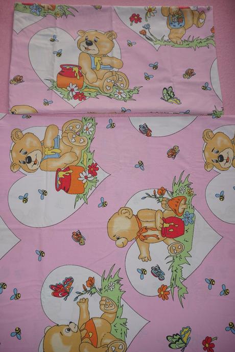 Detské obliečky - medvedík, šírka (cm): 80,dĺžka (cm): 140
