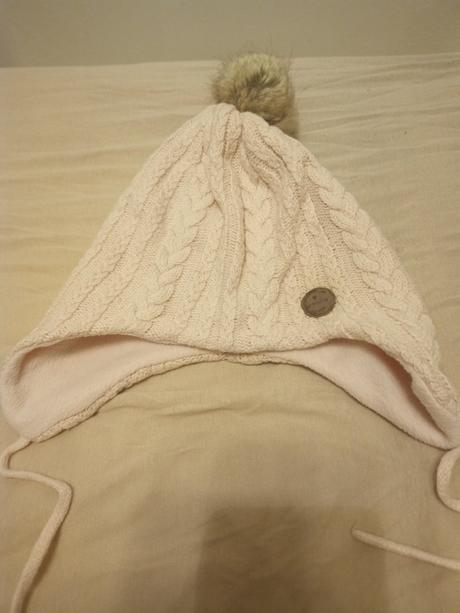Dievčenská zimná čiapka, h&m,128