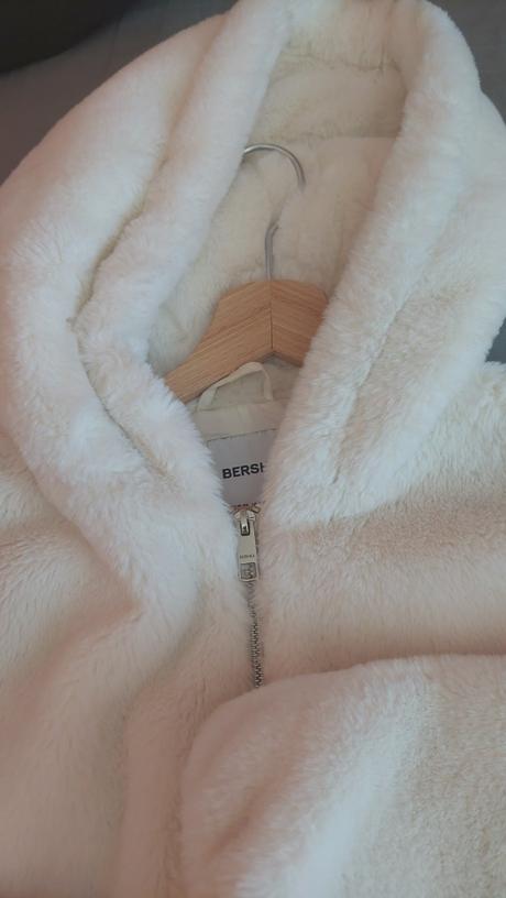 Biely kratky kozustek, bershka,xs