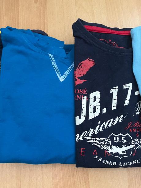 Tričká 6ks, 122–134