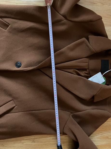 Hnedý kabát, c&a,xxl