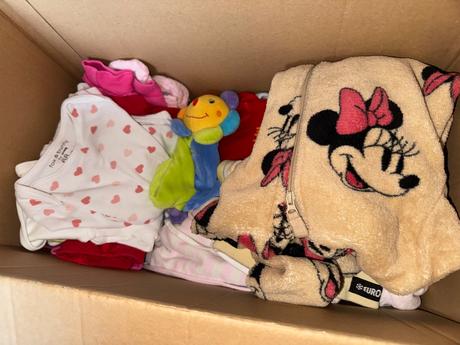 Veľký balík oblečenia pre dievčatko 105ks 56-74, 50–62